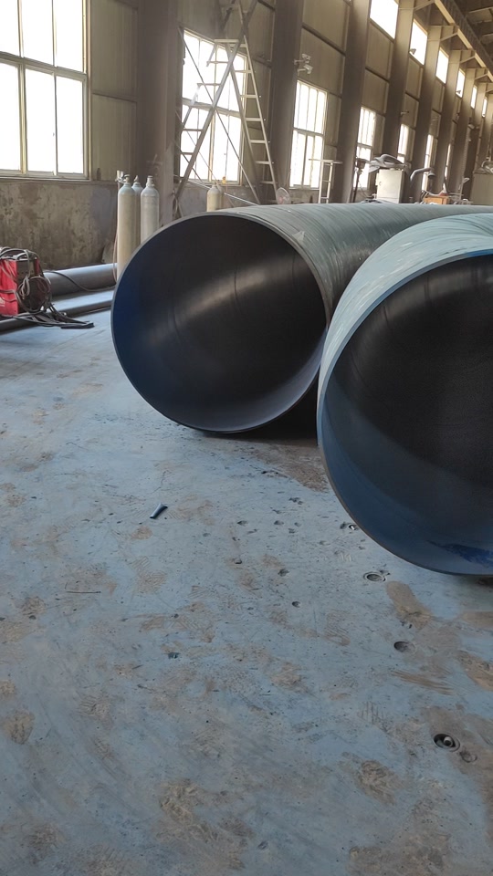:外3pe內環氧樹脂防腐彎管完工#防腐彎管 #防腐管道 #彎管